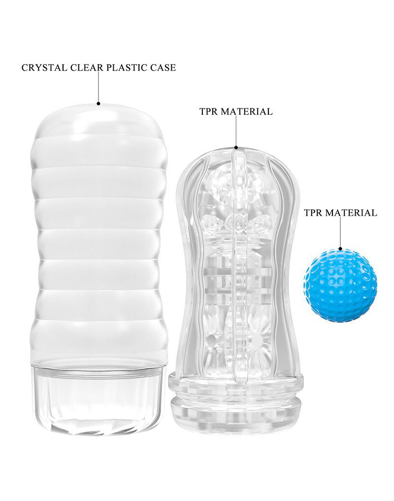 Pretty Love - Planet Blue - Vacuüm Masturbator Cup - Blauw