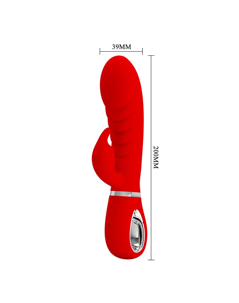 Pretty Love - Prescott - Rabbit Vibrator - Rood