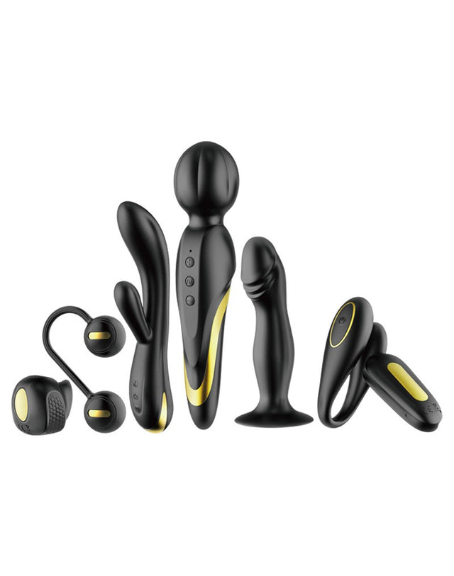 Pretty Love - Queens Luxury Collection - Vibrator - Afgewerkt met 18K Goud - Zwart