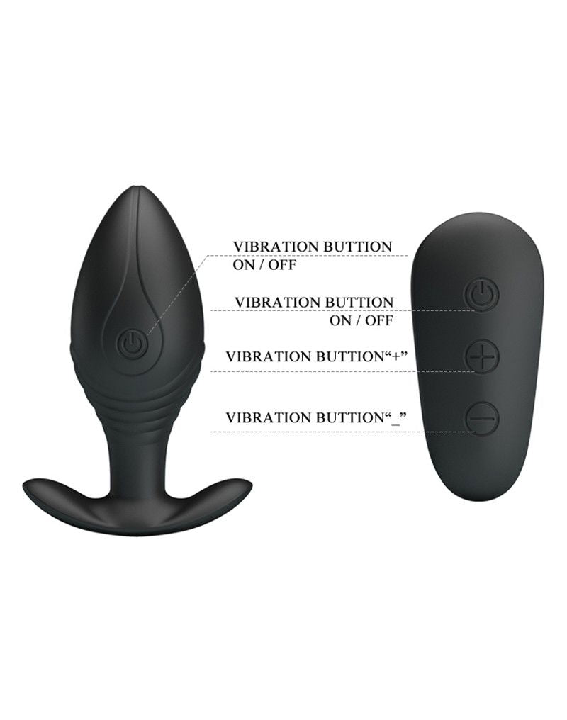 Pretty Love Royal Remote Anal Plug