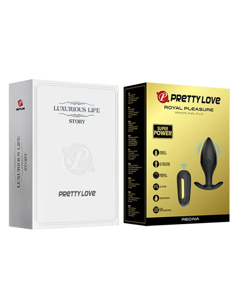 Pretty Love Royal Remote Anal Plug