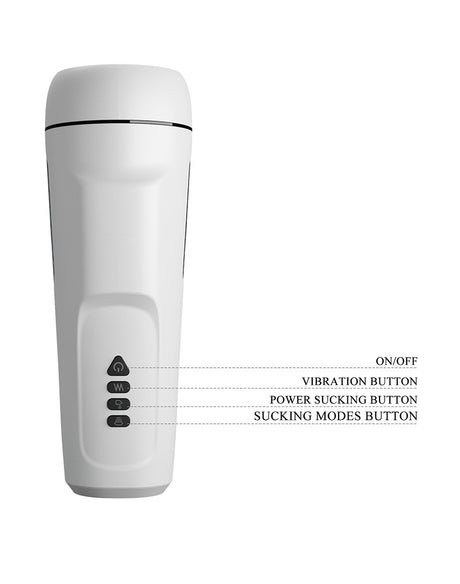 Pretty Love - Sienna - Automatisch Vibrerende Masturbator met Zuig- en Kreunfunctie
