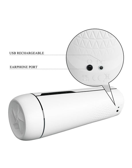 Pretty Love - Sienna - Automatisch Vibrerende Masturbator met Zuig- en Kreunfunctie