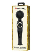 Pretty Love - Skyler - Wand Vibrator met Digitaal LED Display - Zwart