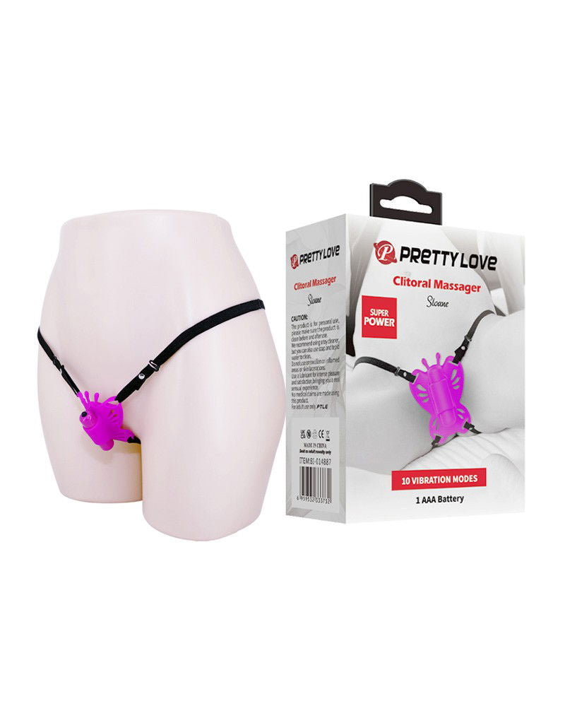 Pretty Love - Sloane - Vlinder Clitoris Massager