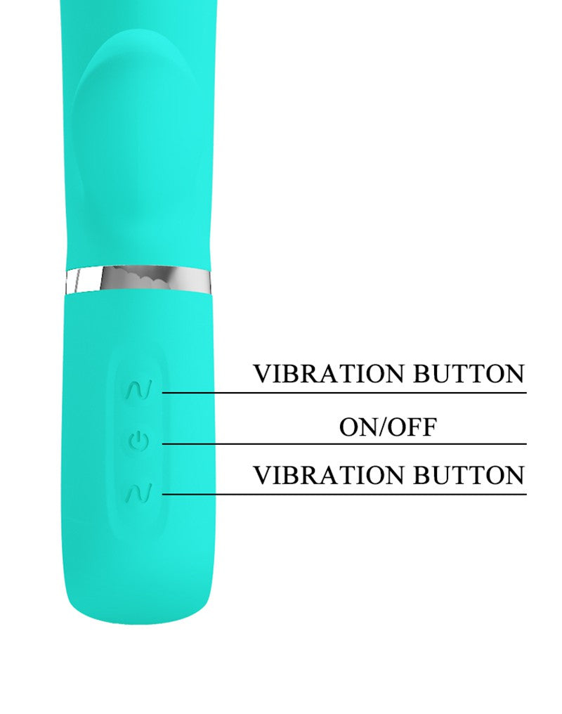 Pretty Love - Thomas -Rabbit Vibrator - Groen