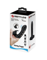 Pretty Love - Vance - Vinger Vibrator - Zwart