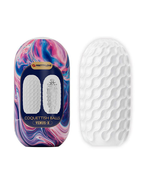 Pretty Love - Venus X - Coquettisch Ball - Masturbator - Wit