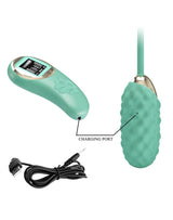 Pretty Love - Vivian - Ei-vibrator met afstandsbediening - Blauw