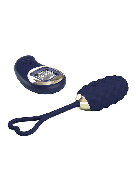 Pretty Love - Vivian - Ei-vibrator met afstandsbediening - Donkerblauw