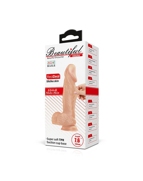 Pretty Love - Zebulon - Realistische Dildo 19.4 cm - Nude