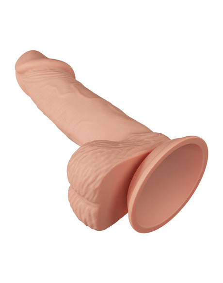 Pretty Love - Zebulon - Realistic Vibrating Dildo 19.4 cm - Nude