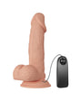 Pretty Love - Zebulon - Realistic Vibrating Dildo 19.4 cm - Nude