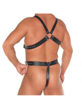 Rimba - luxe Body harnas met cockring Ø 40 en 50 mm