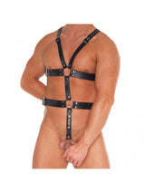 Rimba - luxe Body harnas met cockring Ø 40 en 50 mm