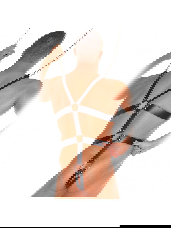 Rimba - Body harnas met kruisband en kettingen