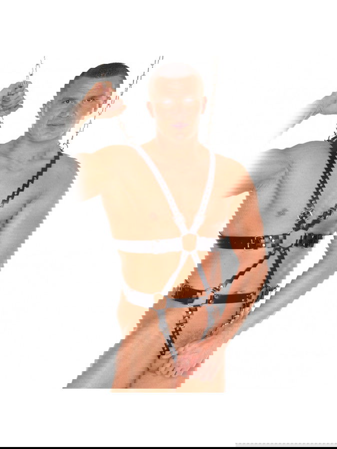 Rimba - Body harnas met kruisband en kettingen