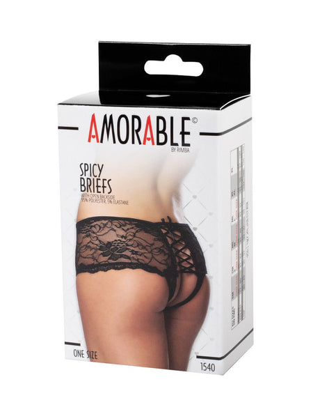 Amorable by Rimba - Slip met Open Achterkant - One Size