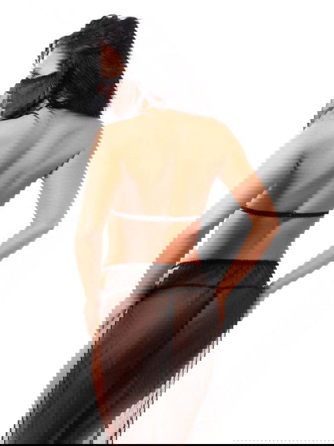 Amorable by Rimba - Buikdanseres set (4 delig) - One Size - Zwart