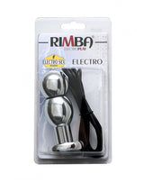 Rimba Electro Sex Dildo dubbele kogel, bi-polair (100 mm)