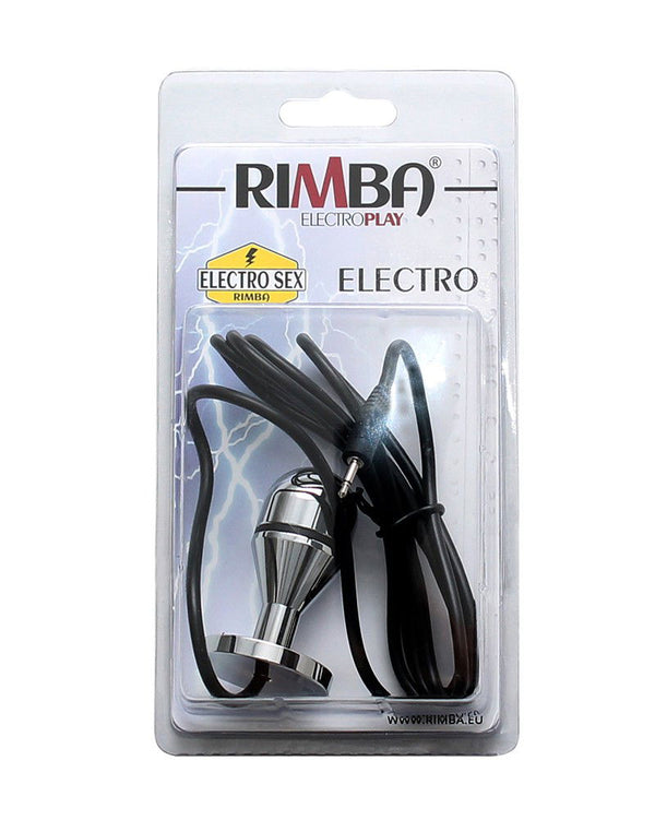 Rimba Electro Sex mini ballonplug, bi-polair (60 mm)