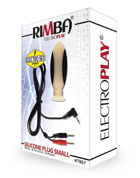 Rimba Electro Sex Plug, bi-polair (80 mm)