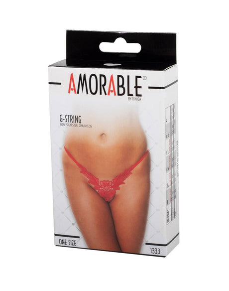 Amorable by Rimba - G-string - One Size - Rood