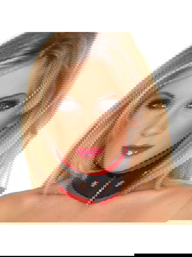 Rimba - Halsboei breed met ring aan de voorzijde