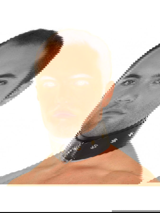 Rimba - Halsboei gevoerd met bont en ring aan de voorzijde