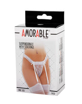 Amorable by Rimba - Jarretelgordel met Kousen - One Size
