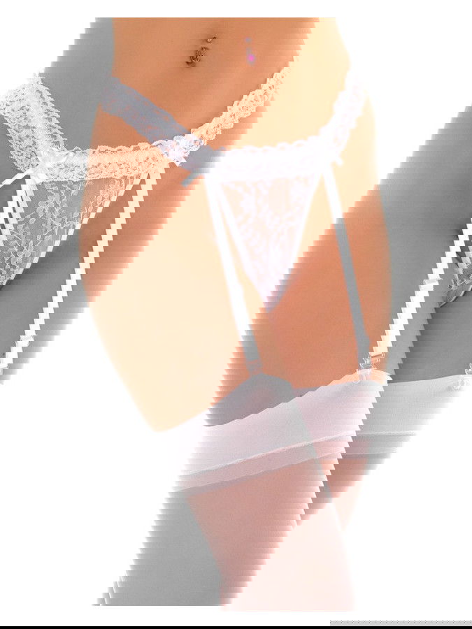 Amorable by Rimba - Jarretelgordel met Kousen - One Size