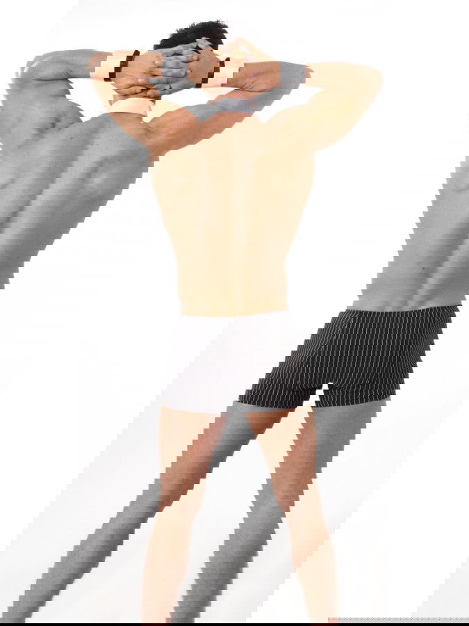 Amorable by Rimba - 4-delig kantoorkostuum - One Size - Zwart / Wit