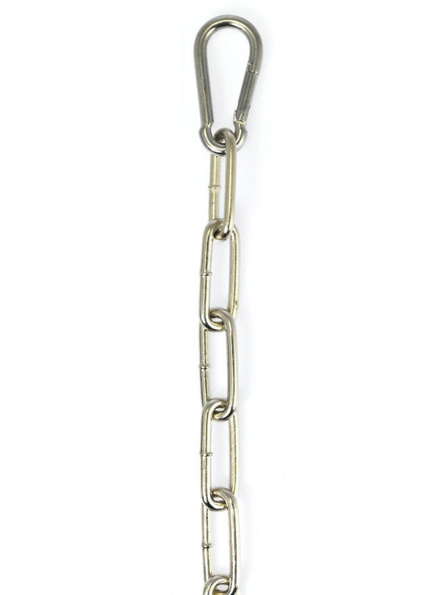 Rimba - Ketting, gelast met 2 karabijn haken 400 cm.