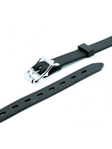 Rimba Latex Play - Mondknevel met Penis (Ø 40 mm) - Zwart & Zilver