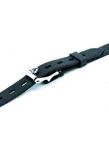 Rimba Latex Play - Mondknevel met Penis (Ø 40 mm) - Zwart & Zilver