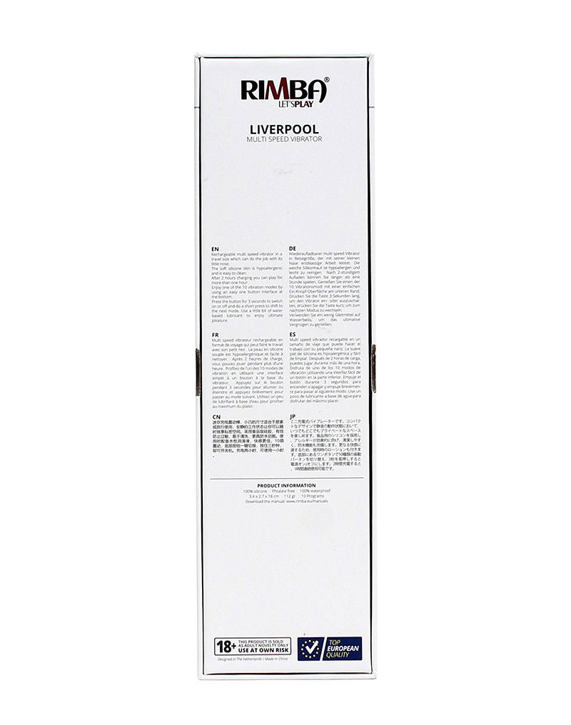 Rimba – Liverpool Nose Job vibrator
