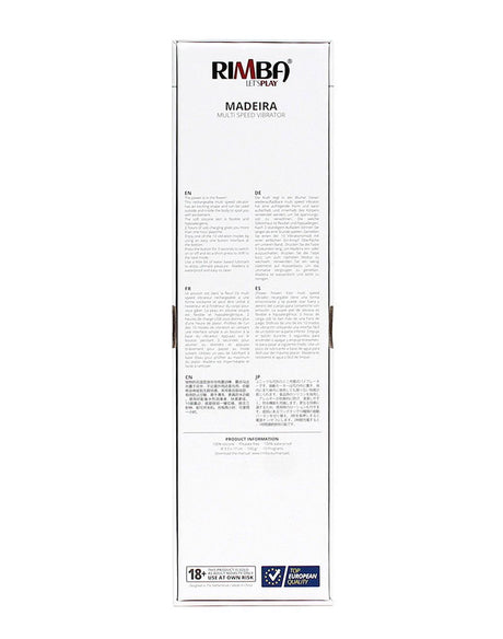 Rimba – Madeira Flower Power vibrator