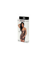 Rimba - Mini visnet jurkje met strass