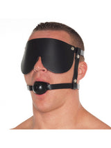 Rimba - Mondknevel met rubber bal en oogmasker