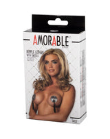 Amorable by Rimba - Tepelbedekkers met Franjes - Zilverkleurig