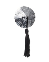 Amorable by Rimba - Tepelbedekkers met Franjes - Zilverkleurig