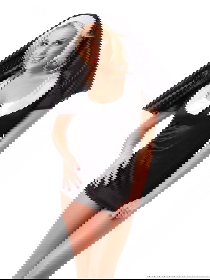 Rimba - Nonnen Jurk compleet met kap