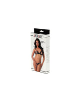 Amorable by Rimba - Open BH met Slip - One Size - Zwart