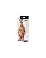 Amorable by Rimba - Open Bikini - One Size - Zwart / Goud