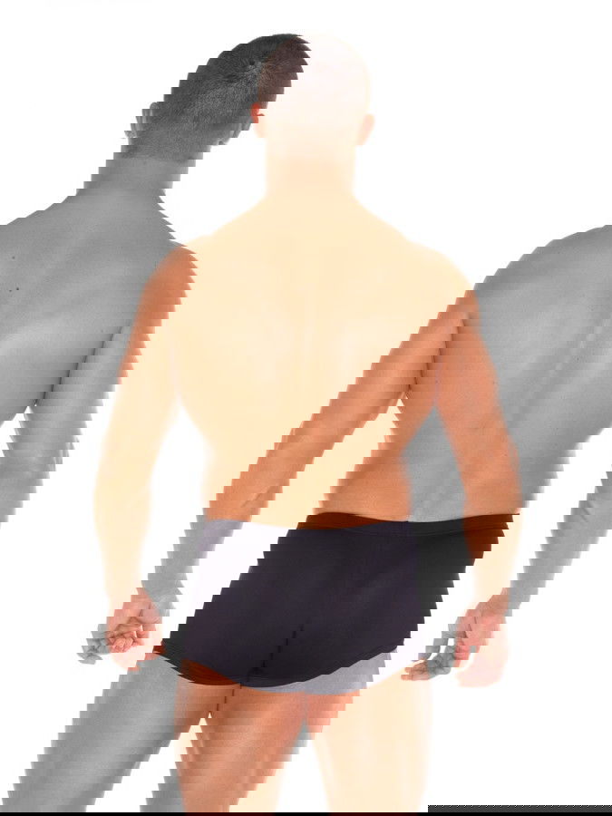 Amorable by Rimba - Boxershort met 2 ritsen - One Size - Zwart