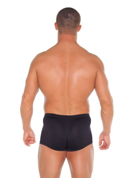 Amorable by Rimba - Boxershort met 2 ritsen - One Size - Zwart