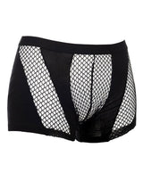 Amorable by Rimba - Boxershort met visnet   - Zwart