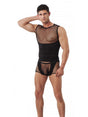 Amorable by Rimba - Boxershort met visnet   - Zwart
