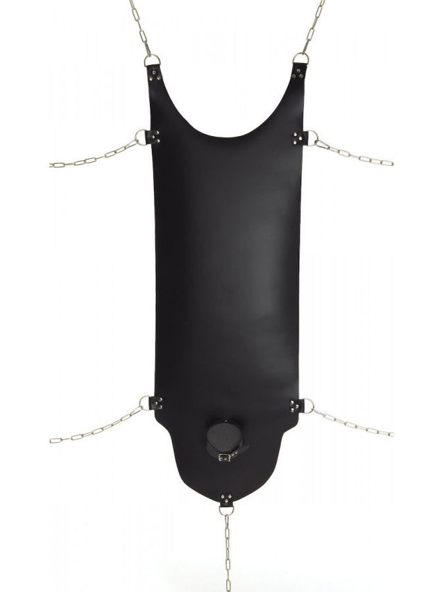 Rimba - Sling / Hangmat met vaste halsband en D-Ringen. (zonder ketting)