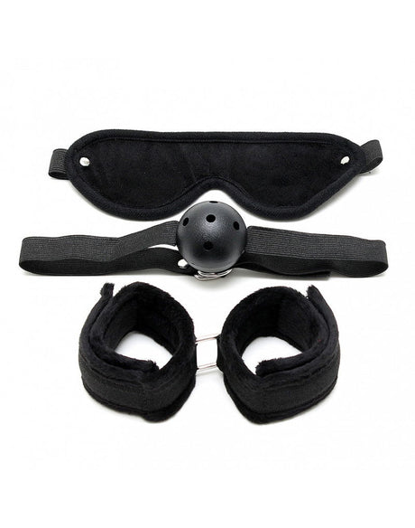 Rimba - Soft bondage set met klittenband (3-delig)